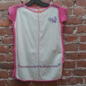 Vintage Embroidered Tunic Top